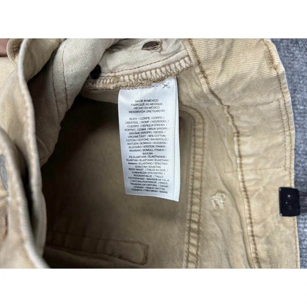 Polo Ralph Lauren Jeans Mens 40x32 Hampton Relaxed Straight Khaki Denim